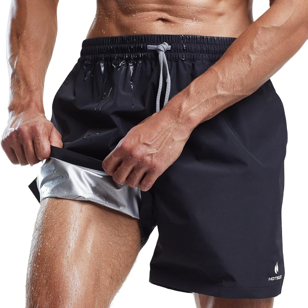 Hotsuit Mens Black Sauna Suit (Style Sweat Suit )